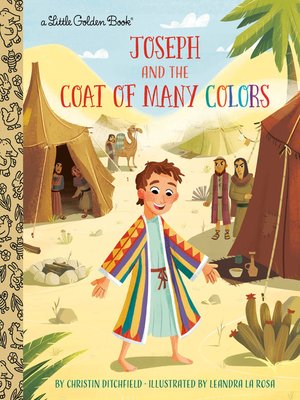 cover image of Joseph and the Coat of Many Colors